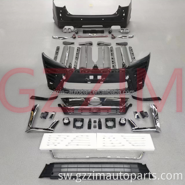 Mbele bumper grille kwa vellfire vifaa kamili vya mwili wa zamani hadi sehemu mpya za kuboresha